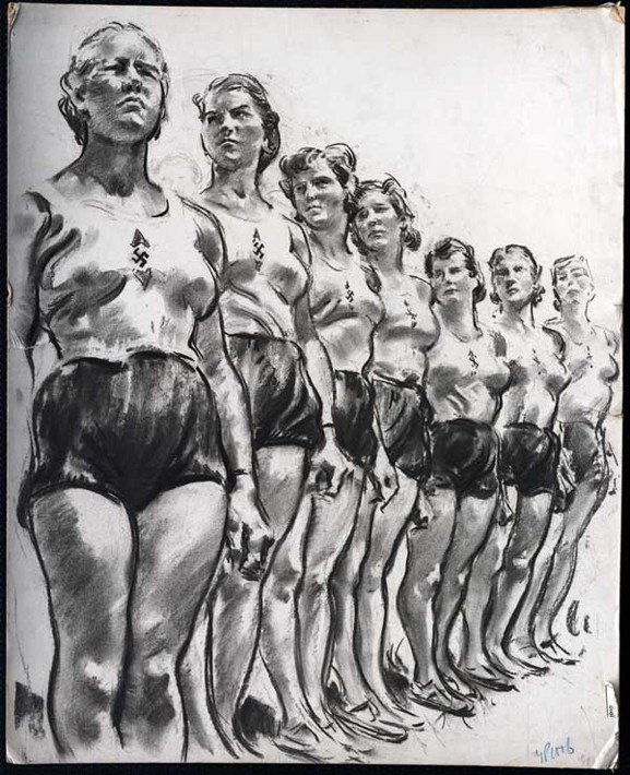 Nazi German Women Athletes ( szép árja Sportolók)