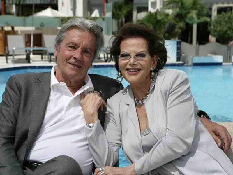 Alain Delon &amp; Claudia Cardinale Cannes 2010