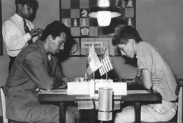 Svetozar Gligoric contra Bobby Fischer Interzonal de Portoroz 19