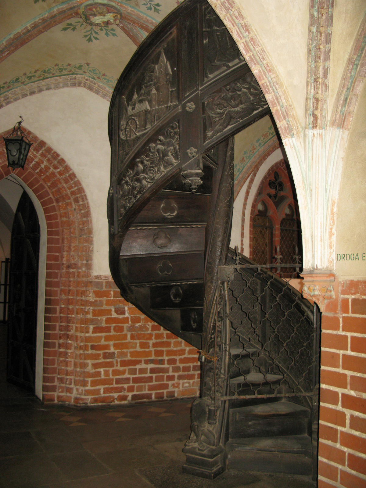 Malbork Castle Spiral Staircase