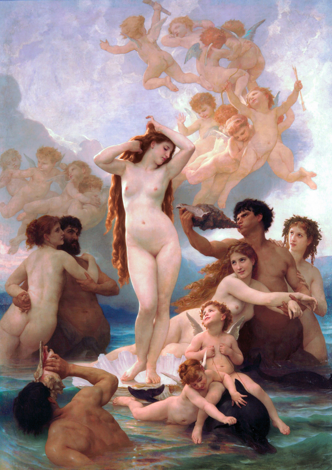 The Birth of Venus by William-Adolphe Bouguereau (1879)