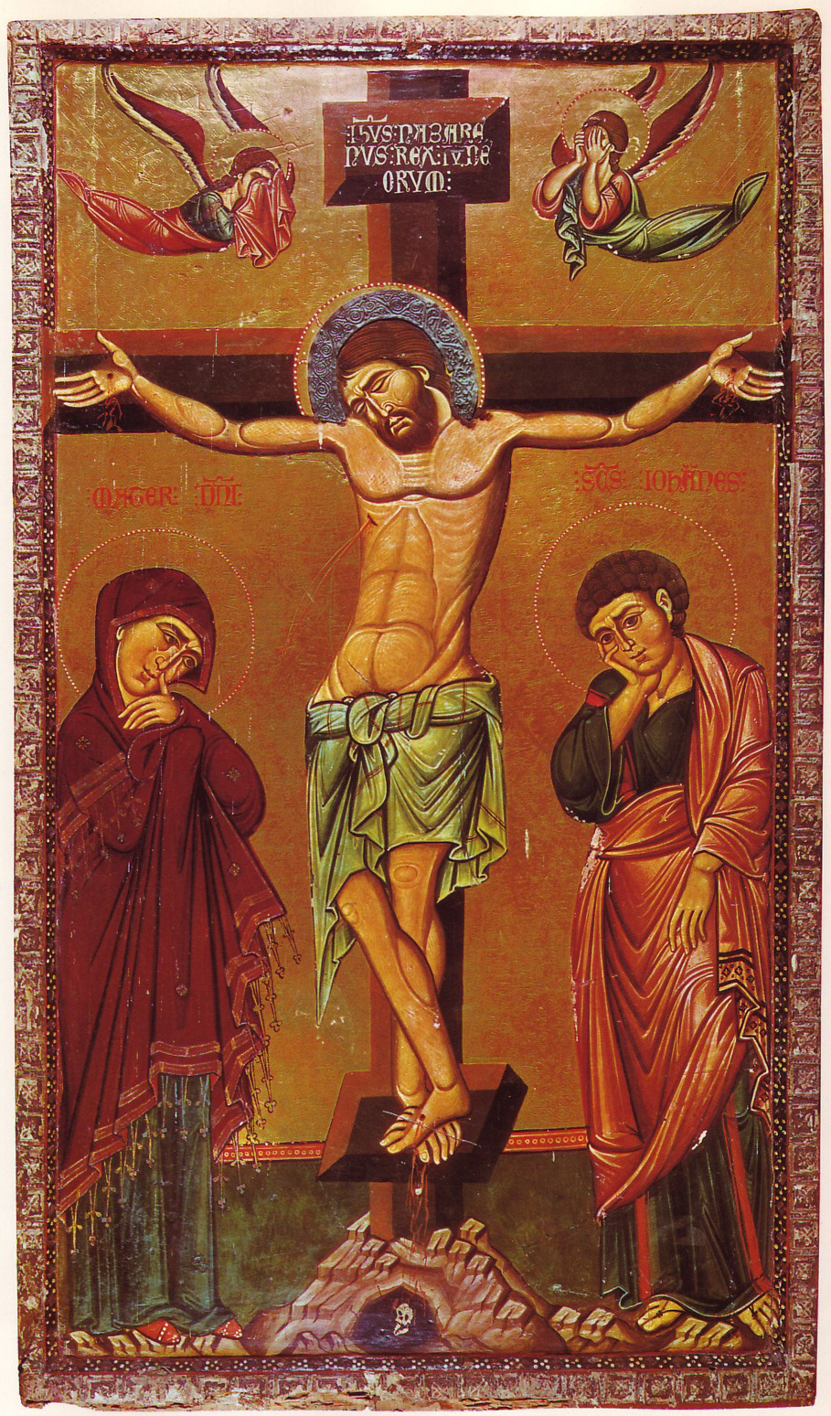 Crucifixion Icon Sinai 13th century