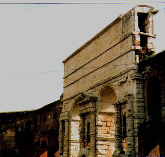 Rome.Porta Maggiore