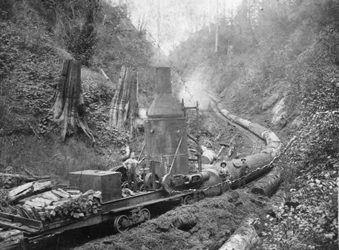 old-time-logging