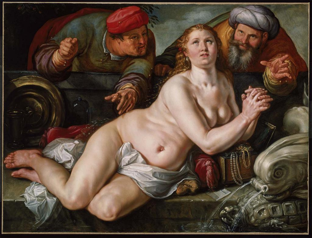 amico boston Hendrick Goltzuis. Susanna and the Elders