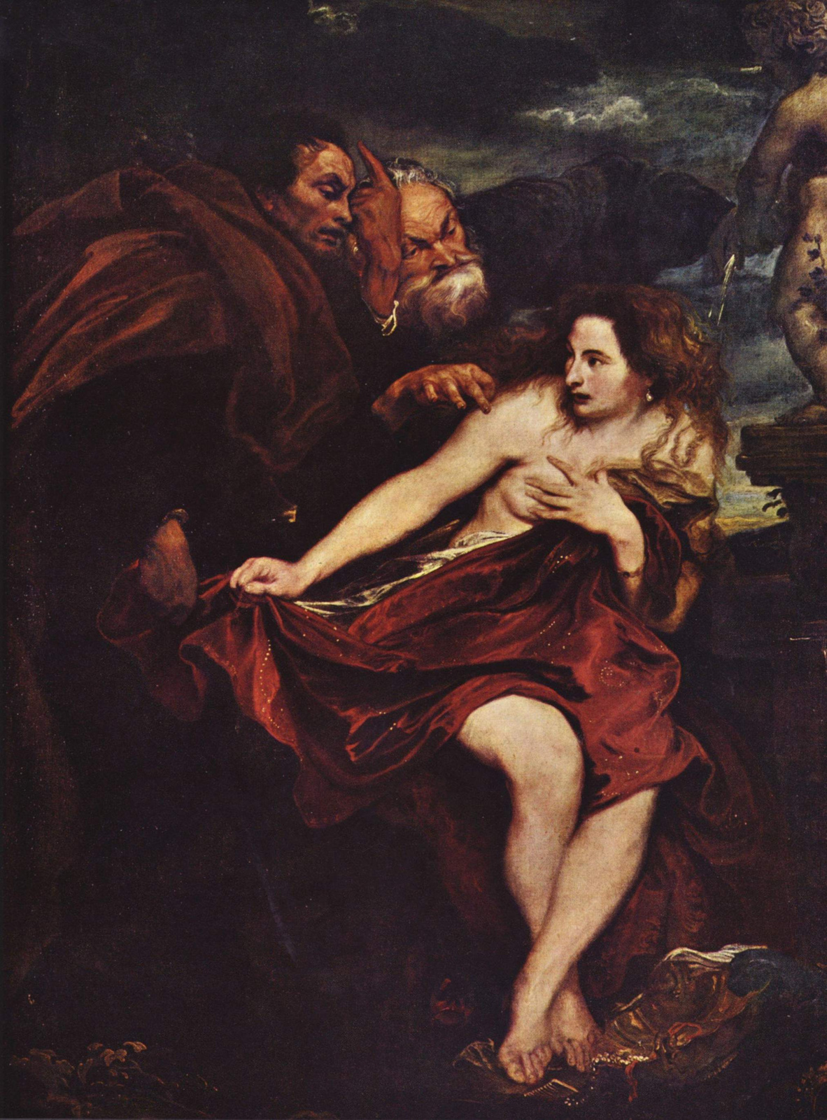 Anthonis van Dyck Zsuzsanna és a vének