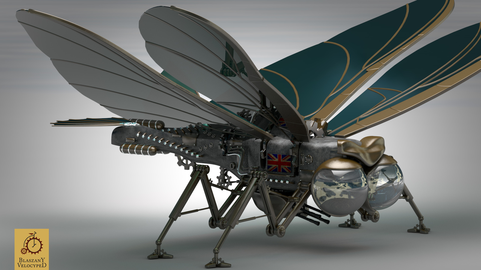 hood steampunk ornithopter by kurczak-d5djmzp