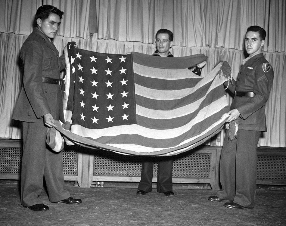 NYC IWO JIMA FLAG RAISERS 1945