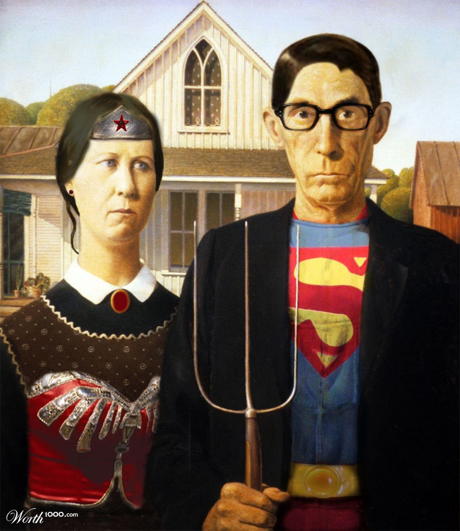 American gothic superman girl