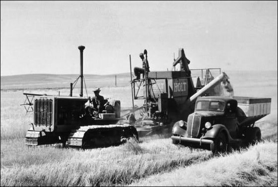 1941 Walla Walla Washington Vintage Farm Equipment