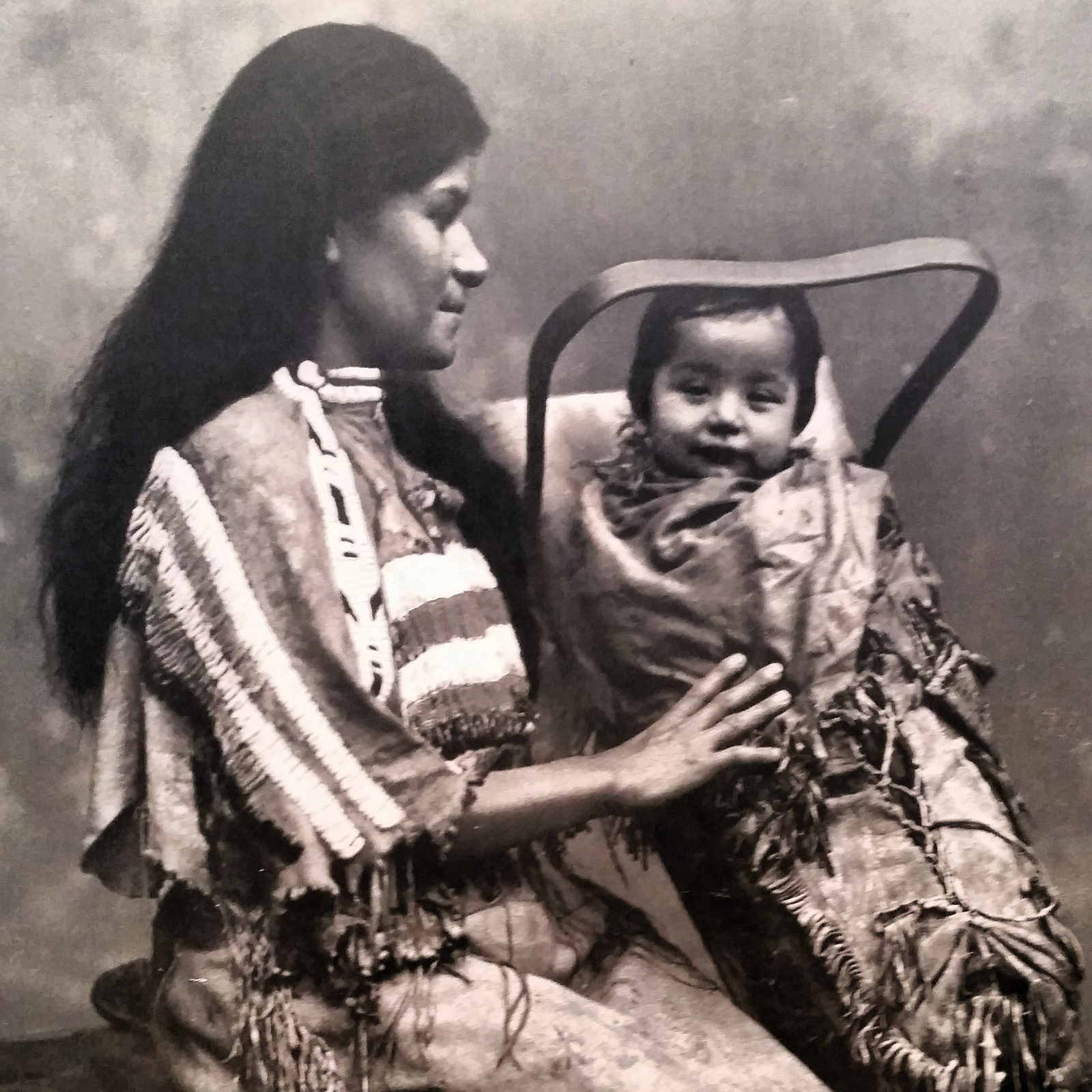 ojibwa woman and child edward s. curtis