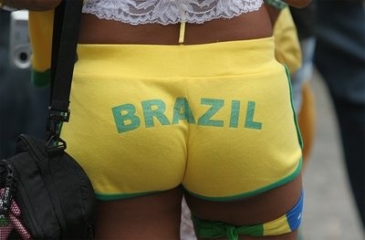 sexy football fans from brazil