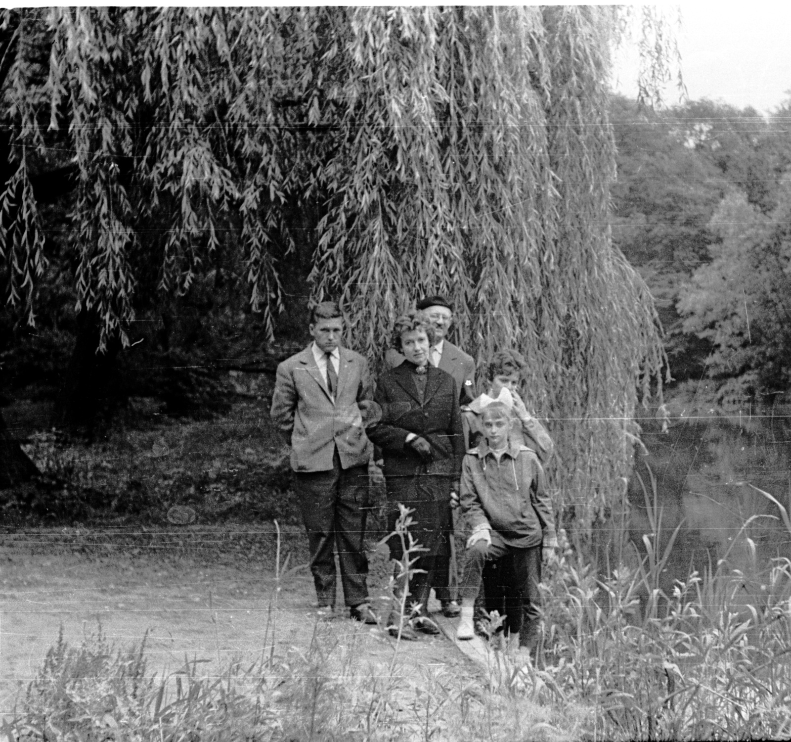 Louny, parkban 1962