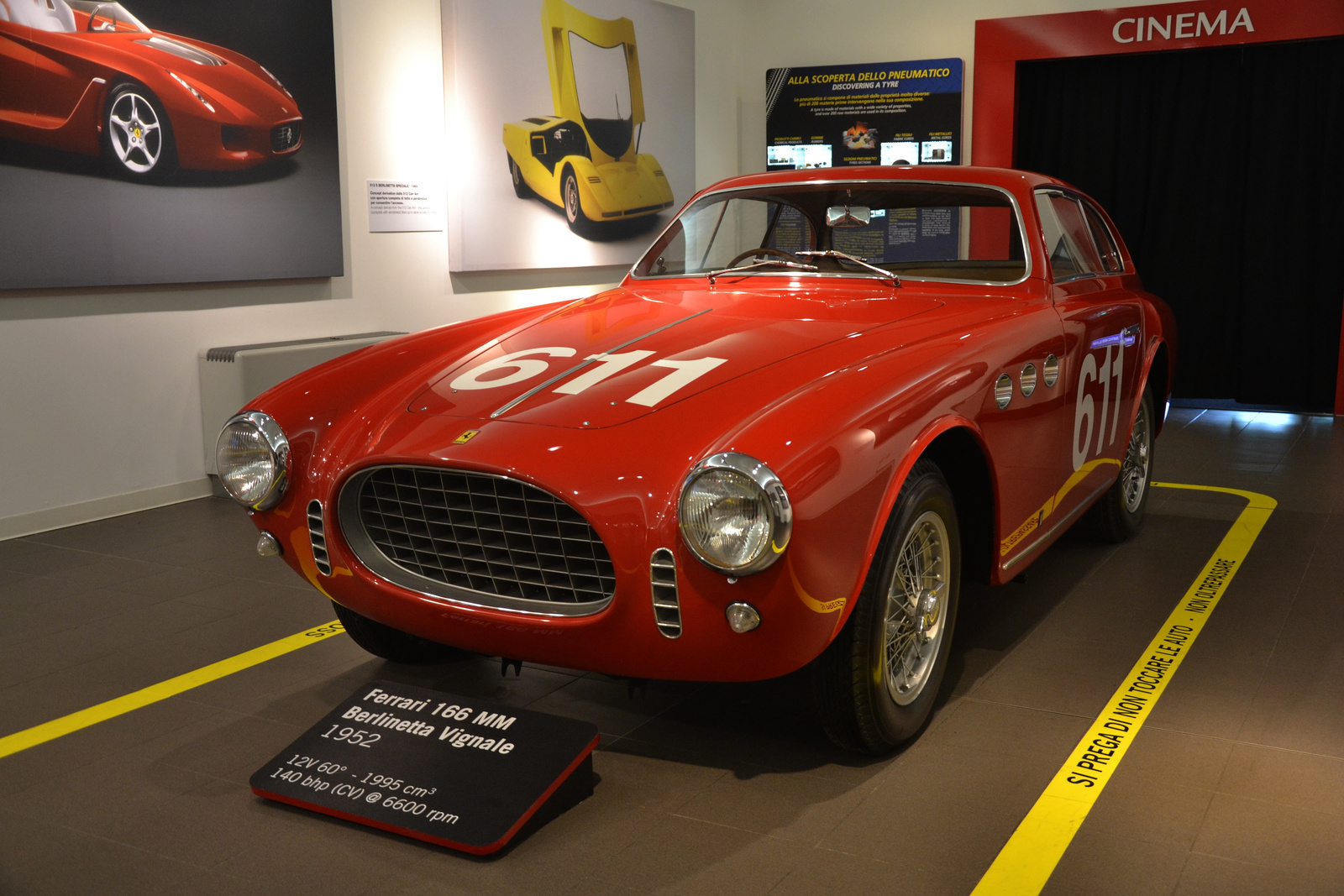 Ferrari 166 MM Berlinetta Vignale