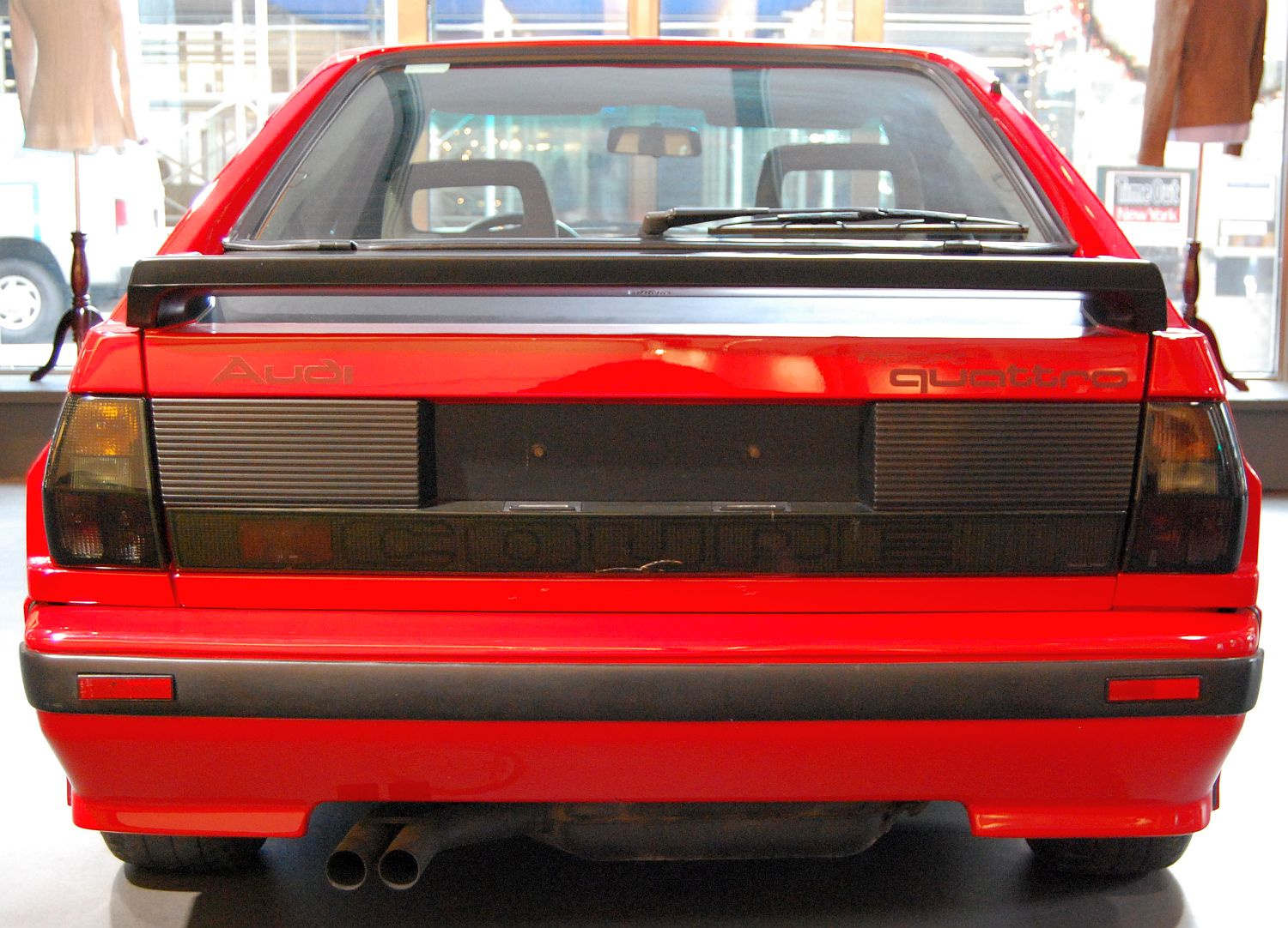 audi sport quattro rear