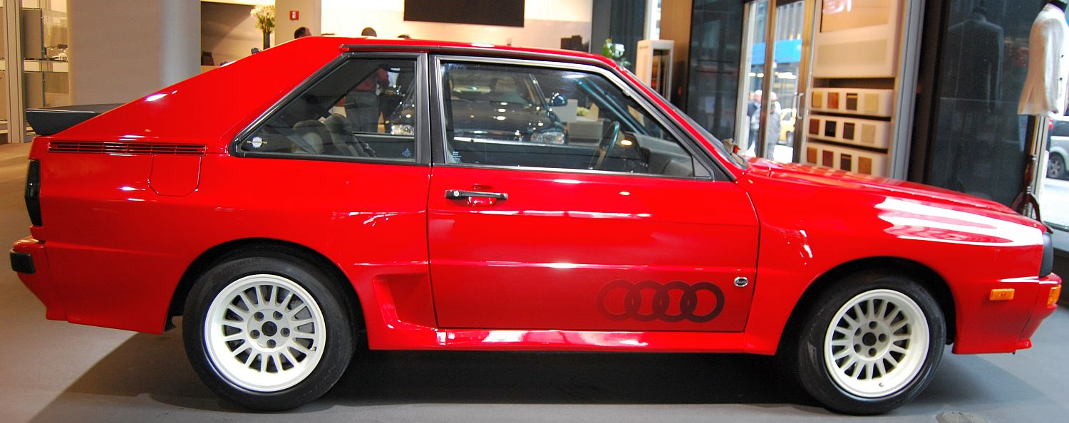 audi sport quattro side