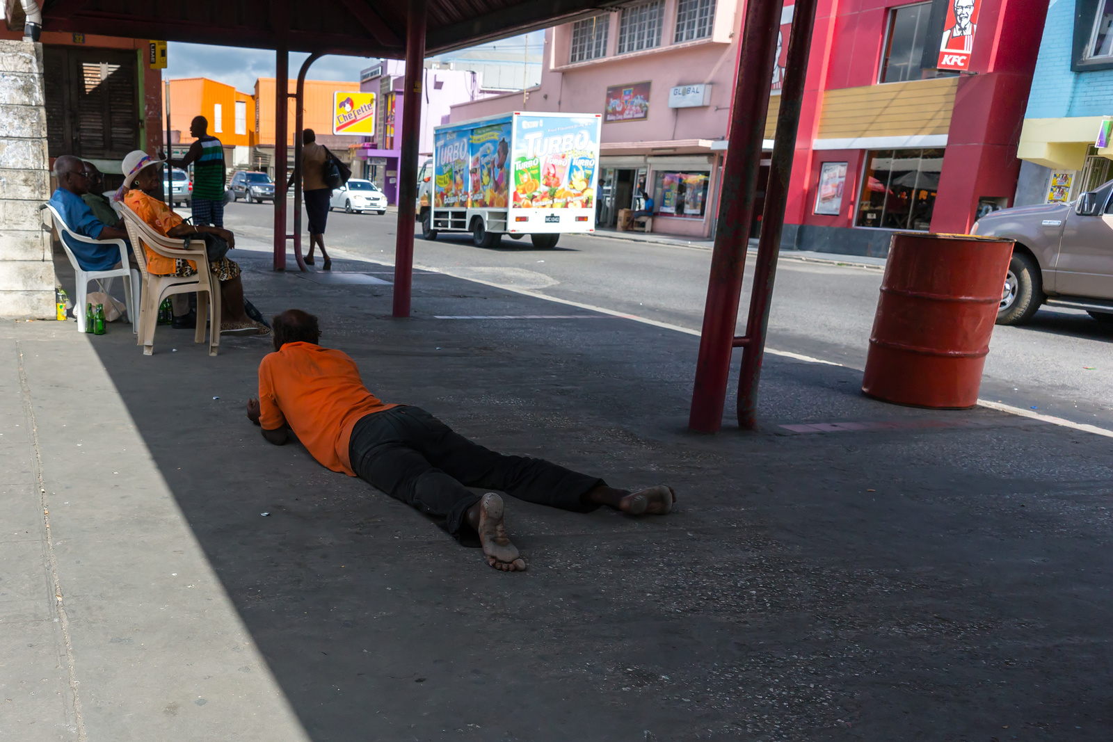 Bus Station - Barbados 2014