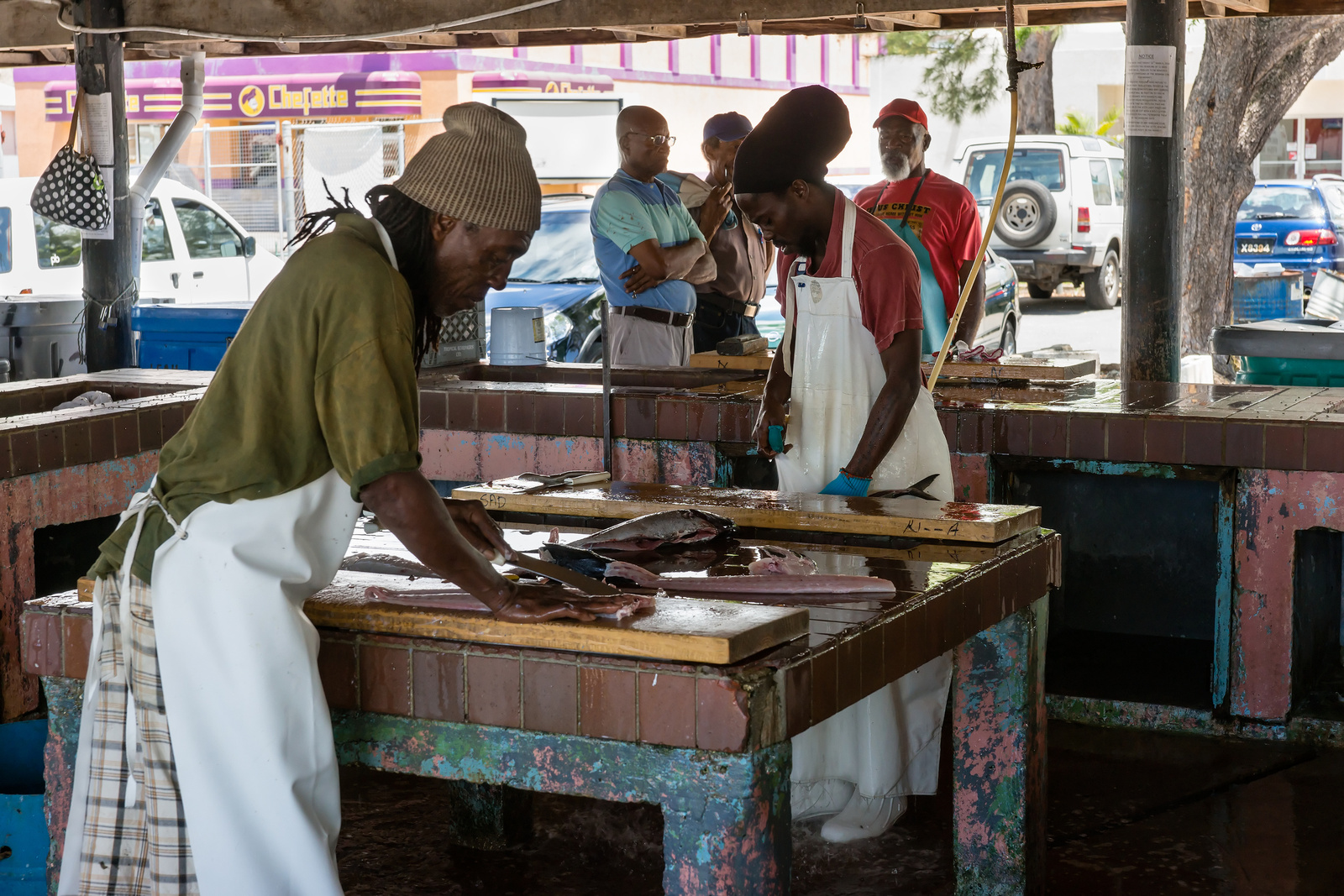 Oistins Fish Market - Barbados 2014