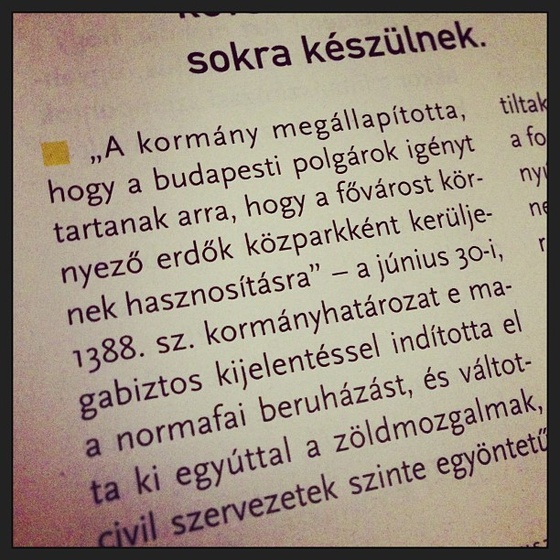 A kormny megllapthatn azt is, hogy mondjuk fos az 1es villamos v