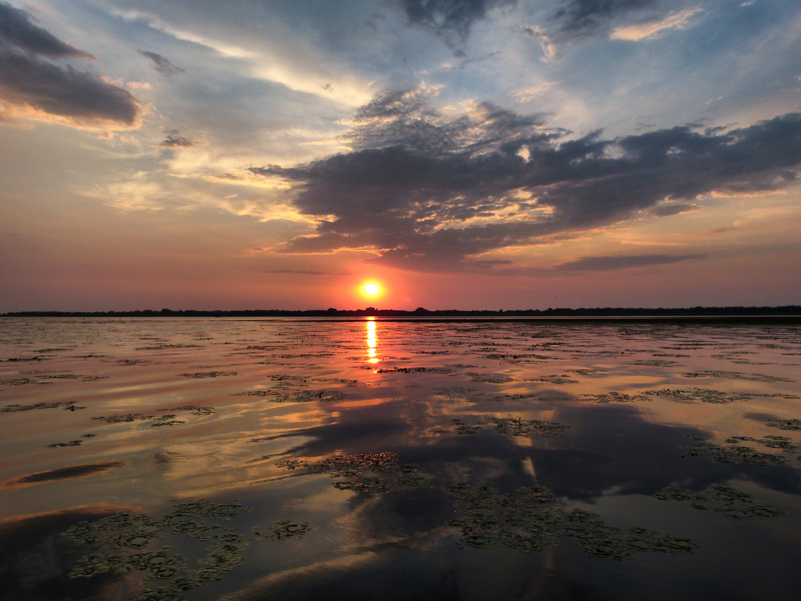 Tisza-Tó,Naplemente