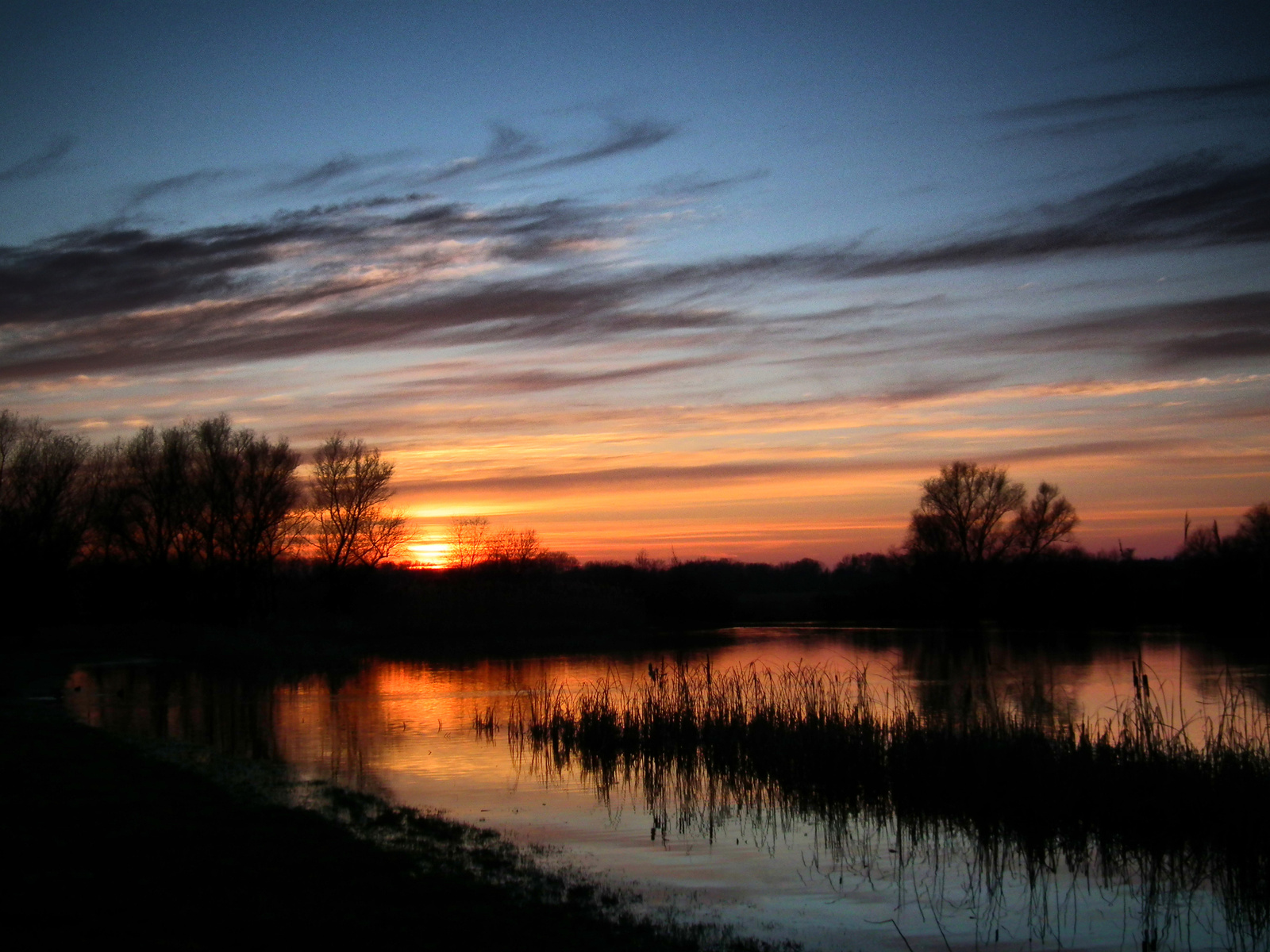 Tisza-tó naplemente!