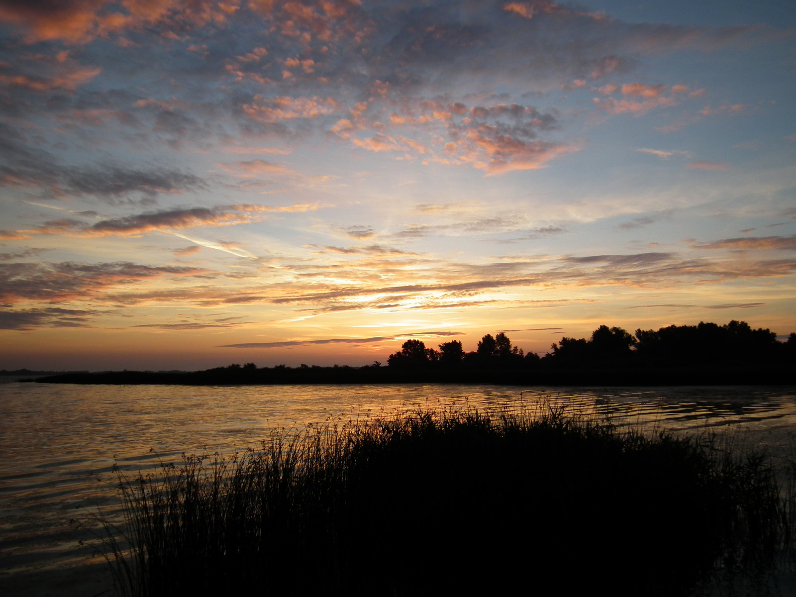 Tisza-tó naplemente!