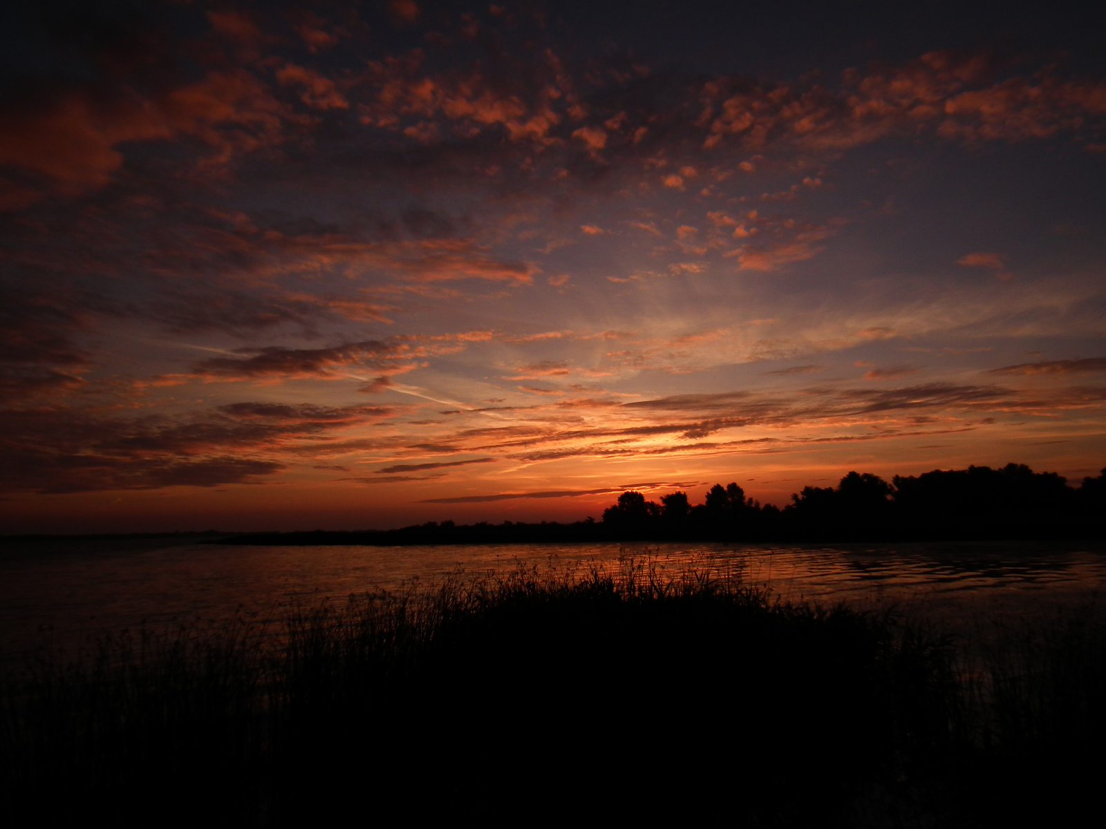 Tisza-tó naplemente!