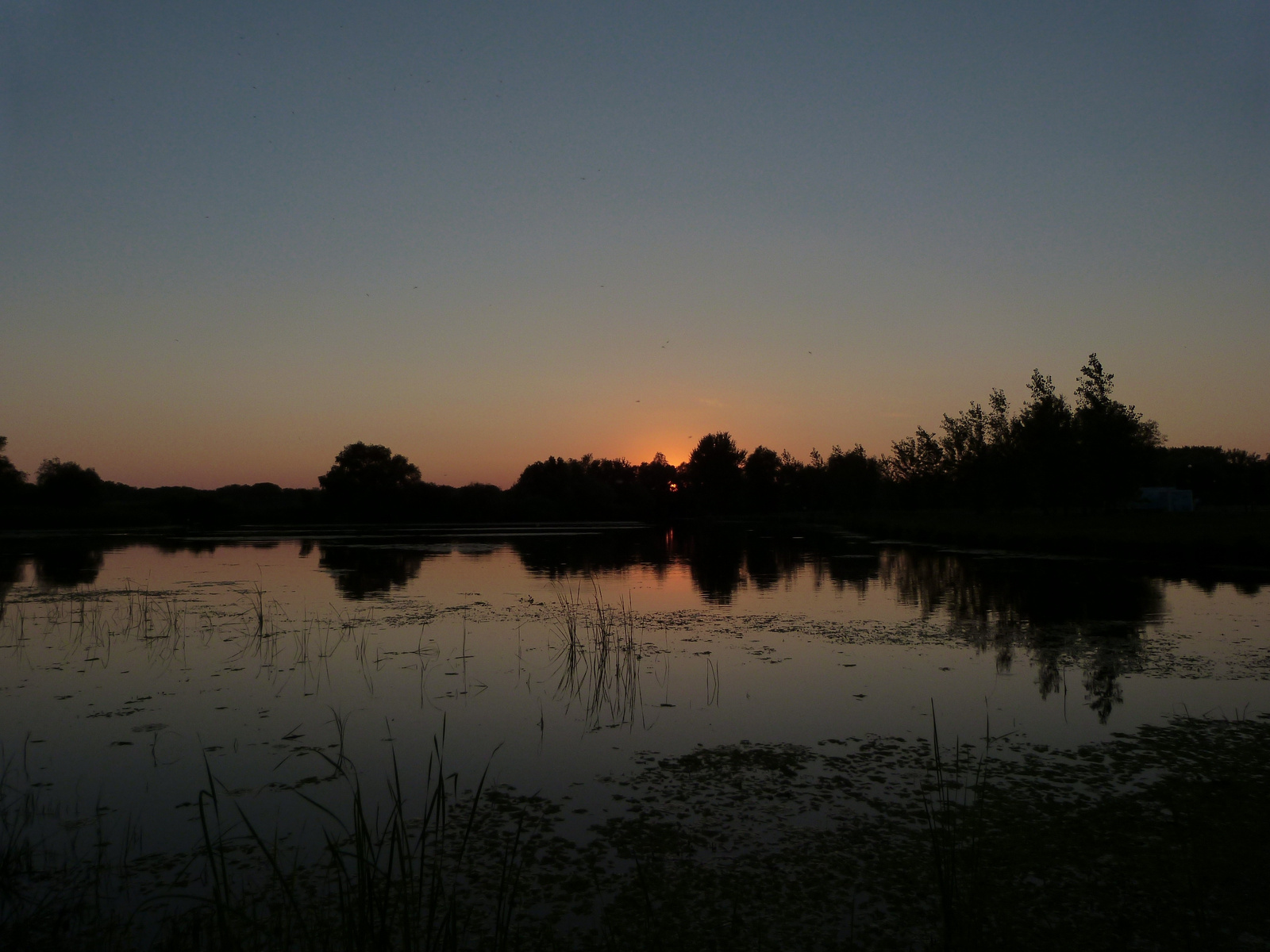 Tisza-tó naplemente!