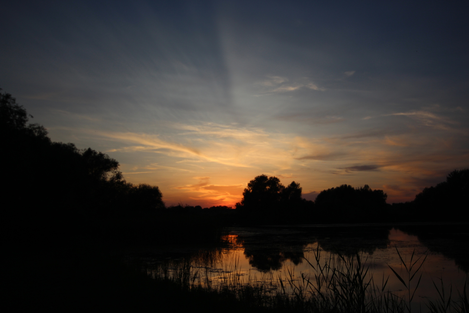 Tisza-tó Naplemente.