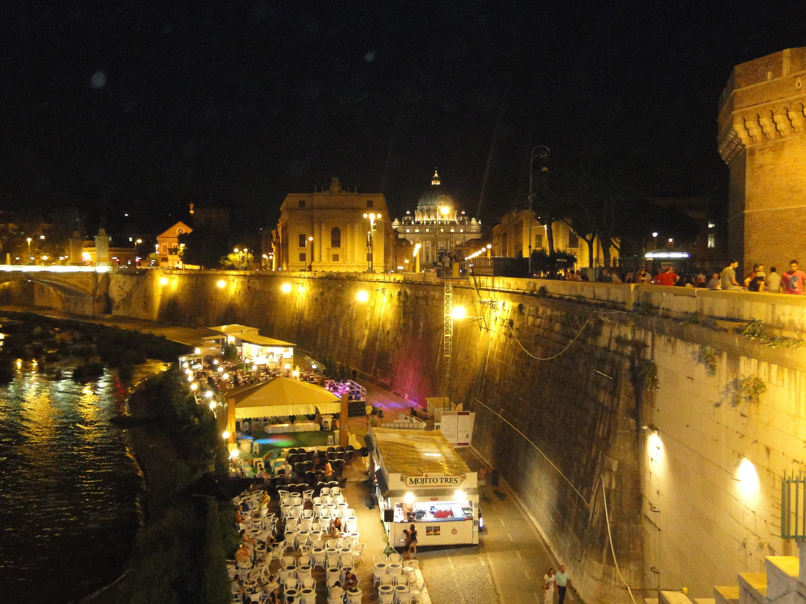 Róma by night, Tevere