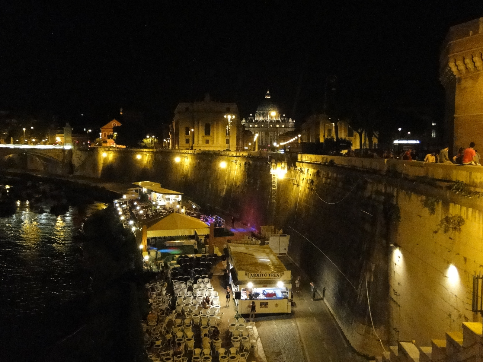 Róma by night, Tevere