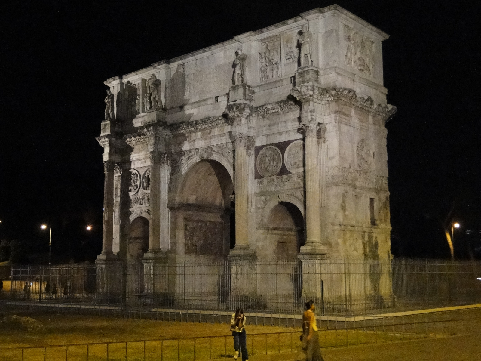 Róma by night, Diadalív