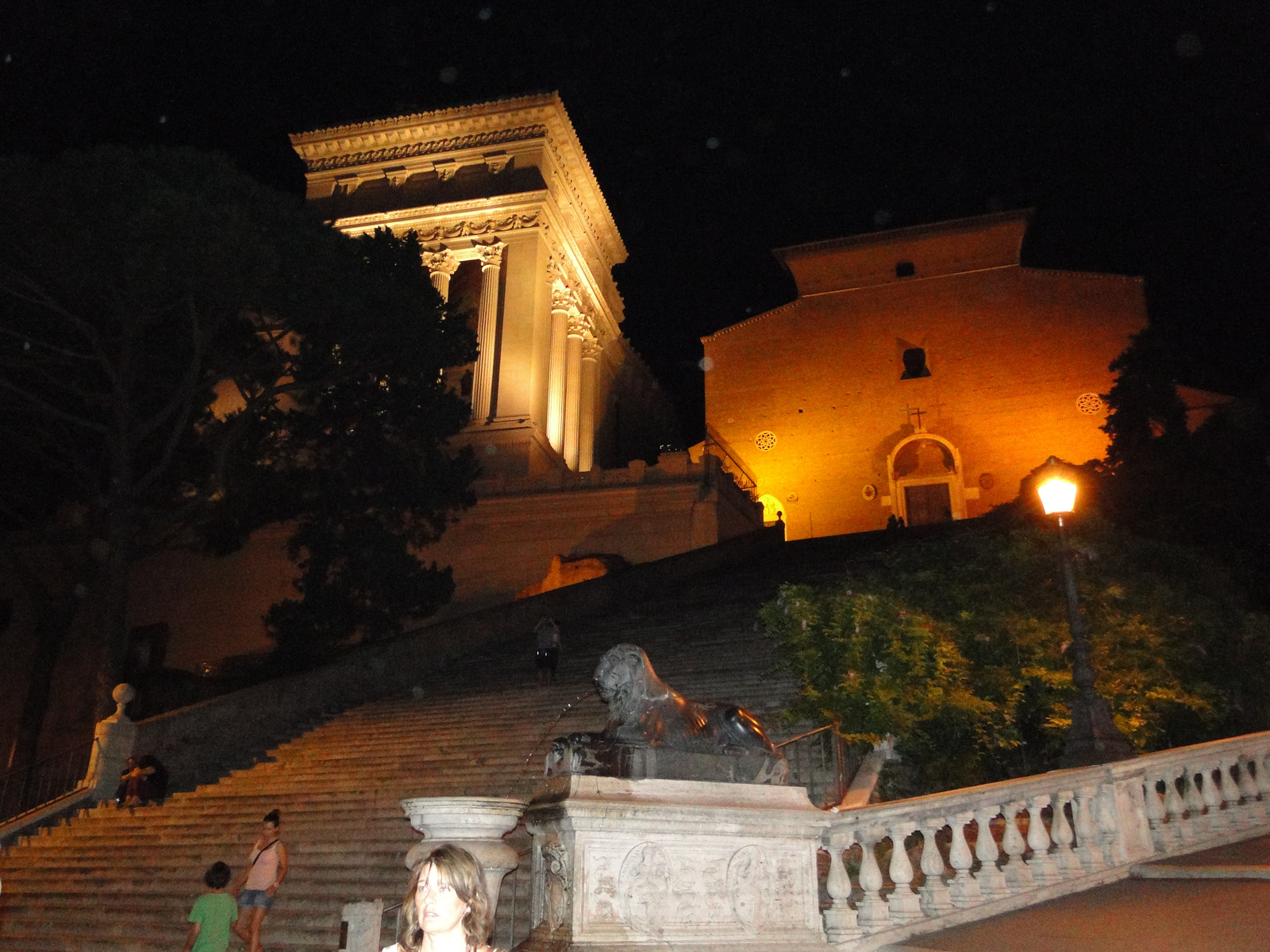 Róma by night, II. Emanuel Monument