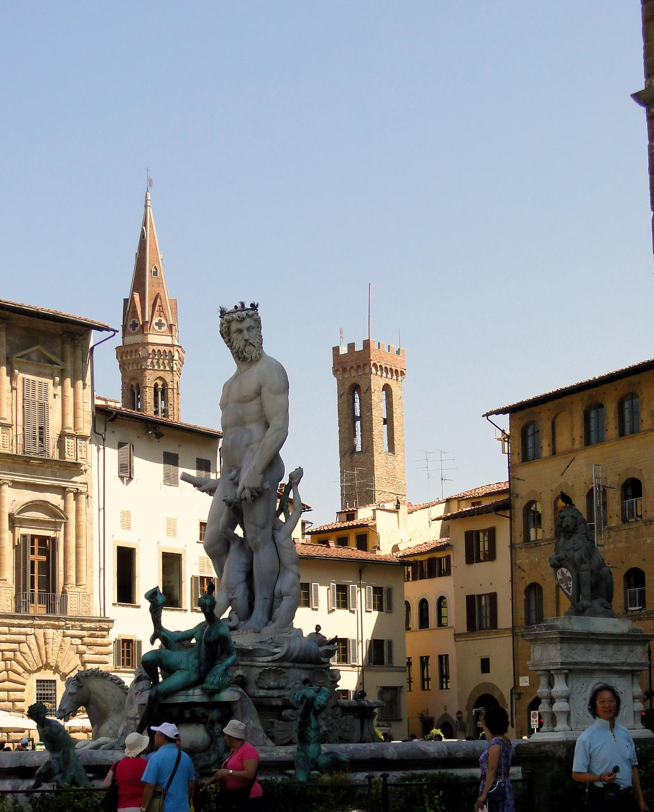 Firenze, Neptun szobor