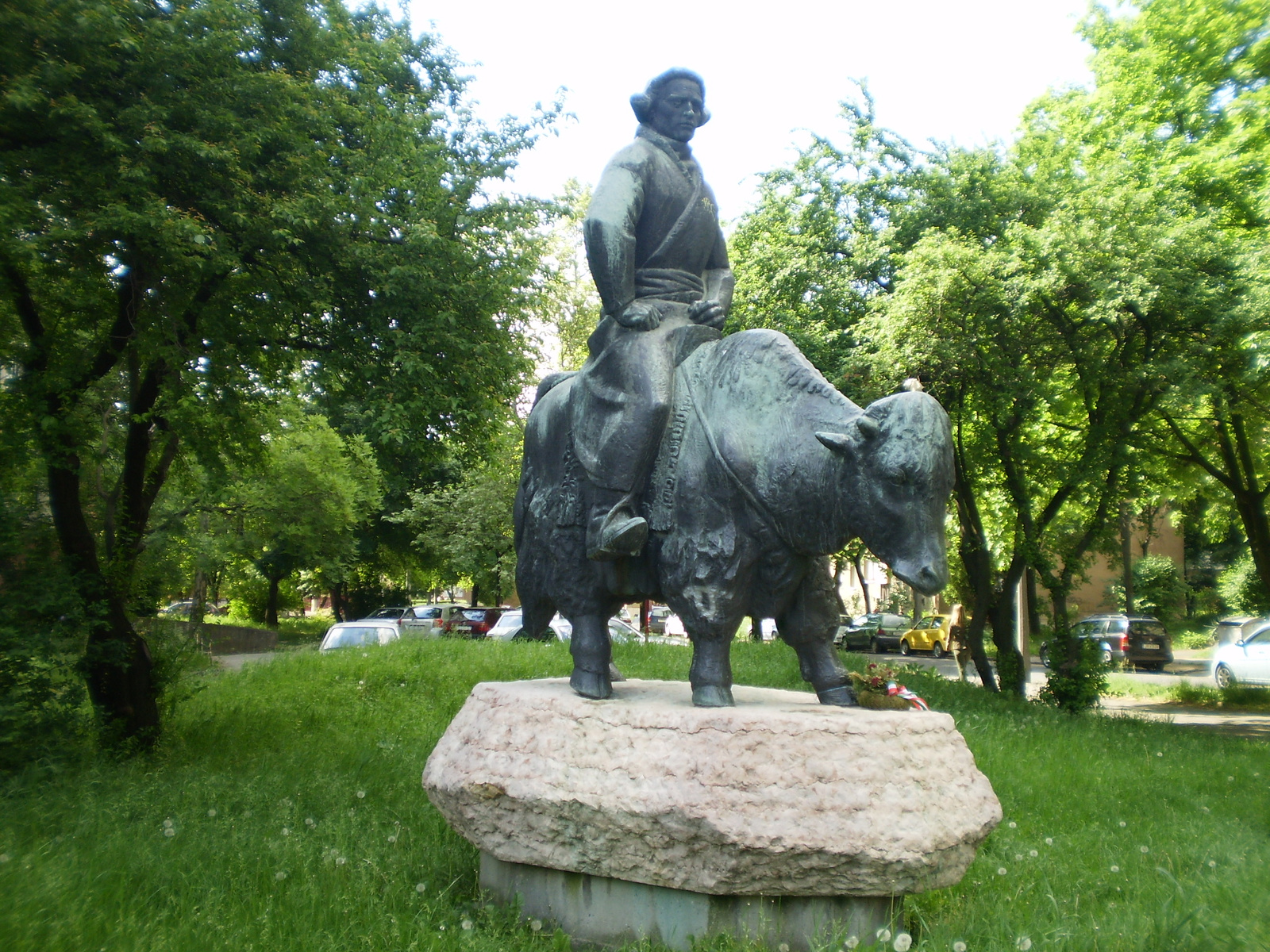 20100509PÉCS Kőrösi Csoma Sándor szobor