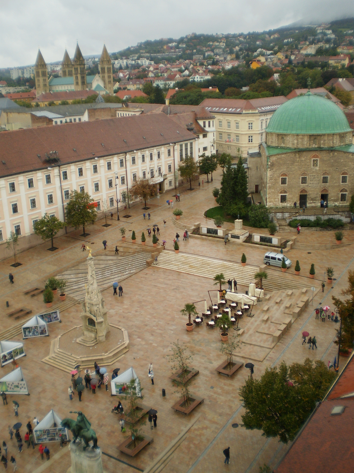 20100918 Pécs a városháza tornyából 020