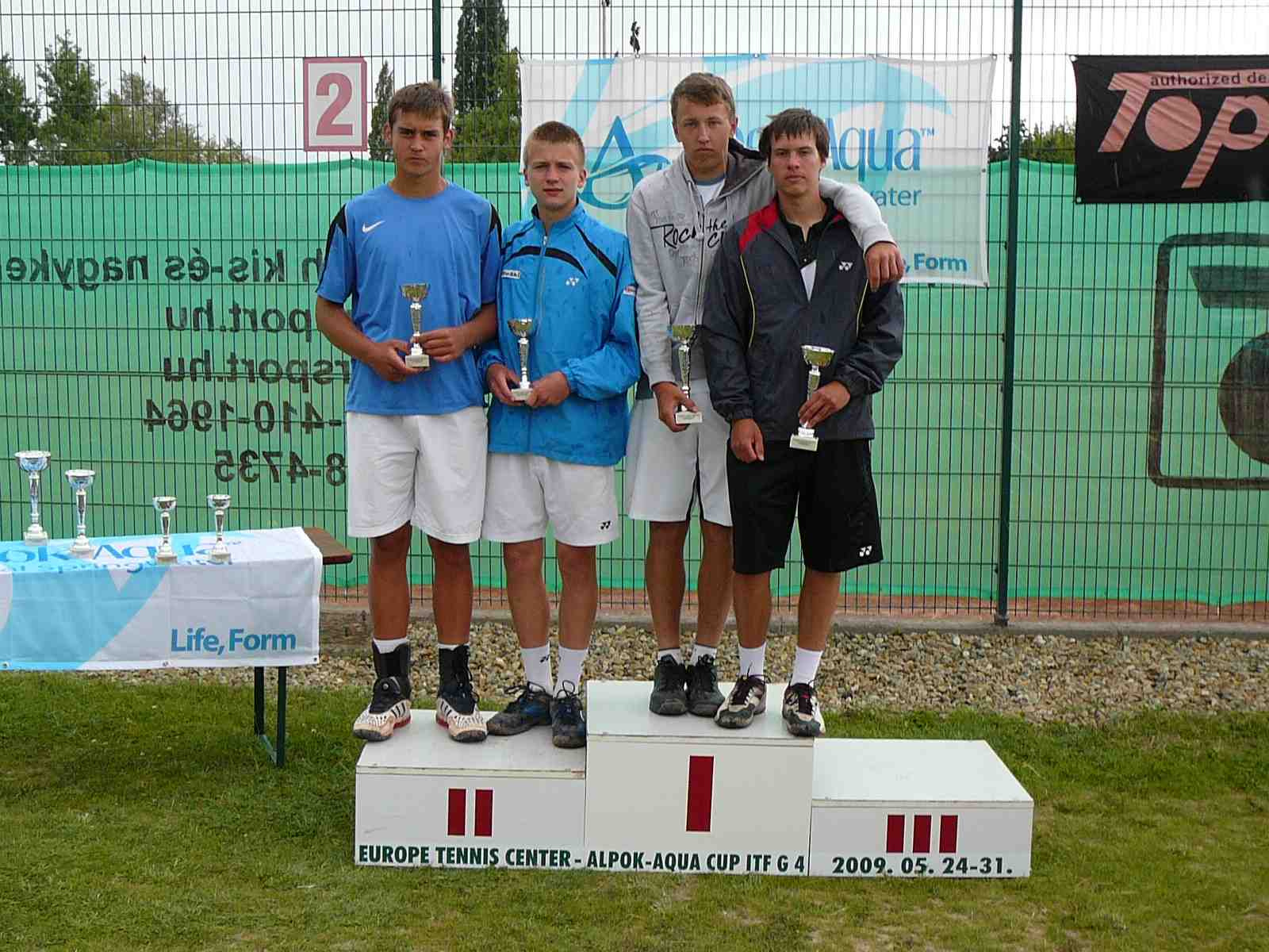 ETC ITF BD 1.Havaj-Vittek (SVK) 2.Smola-Romanowicz