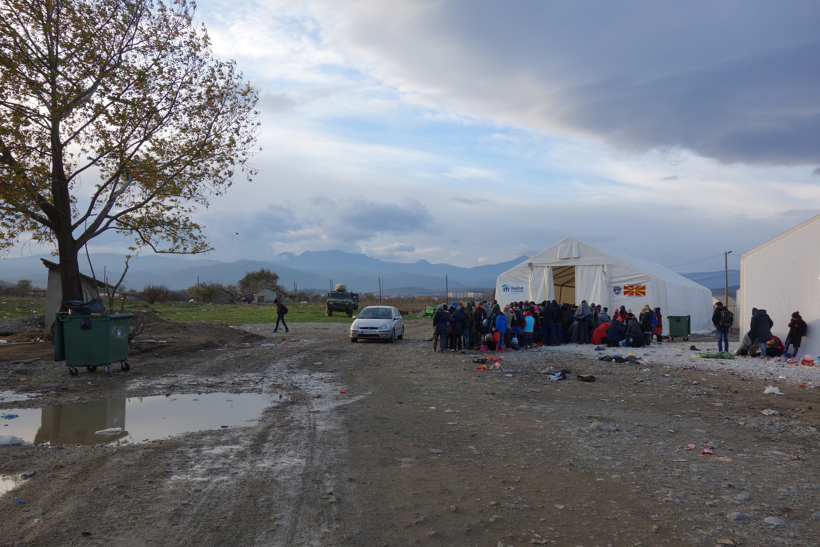 Gevgelija a mecedon zöld határon