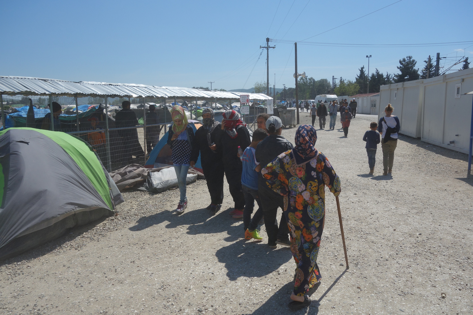 Idomeni főutcája