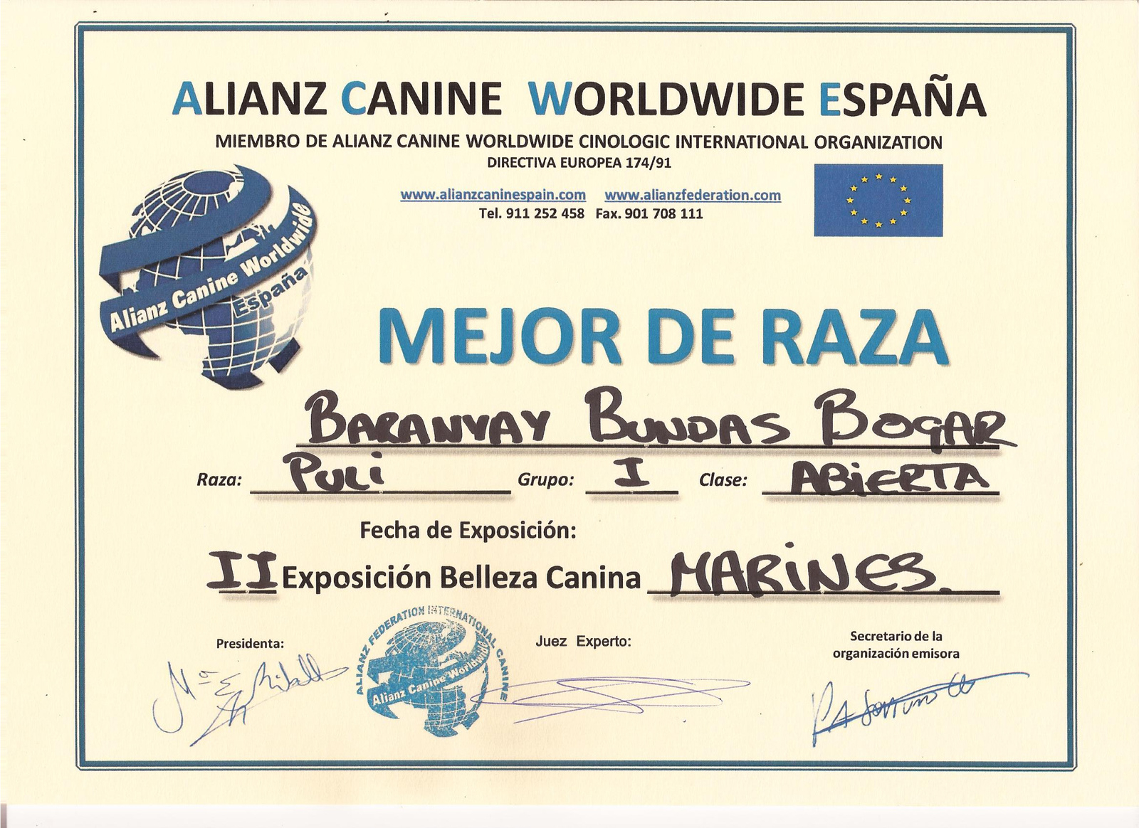 Diploma1 de Bogar