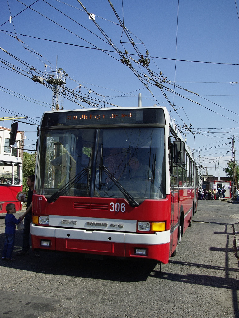 Ikarus 435T a Troligarázsban 8 2011.09.24