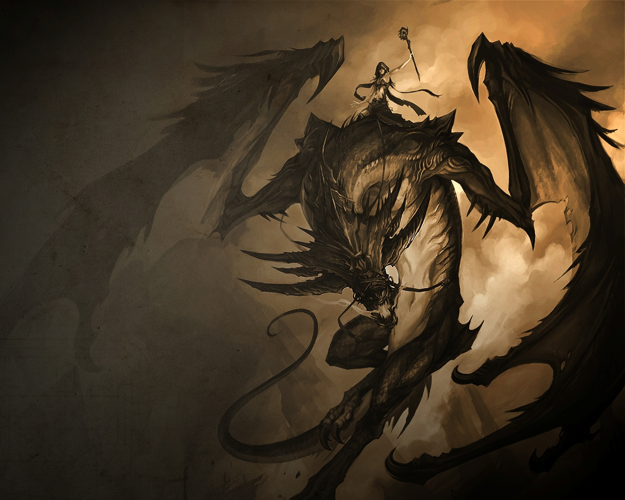 Black Dragon Witch