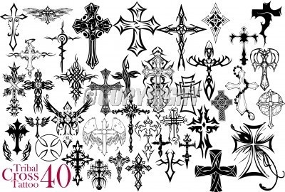 royalty-free-photos-tribal-cross-tattoo-design-pixmac-64788045