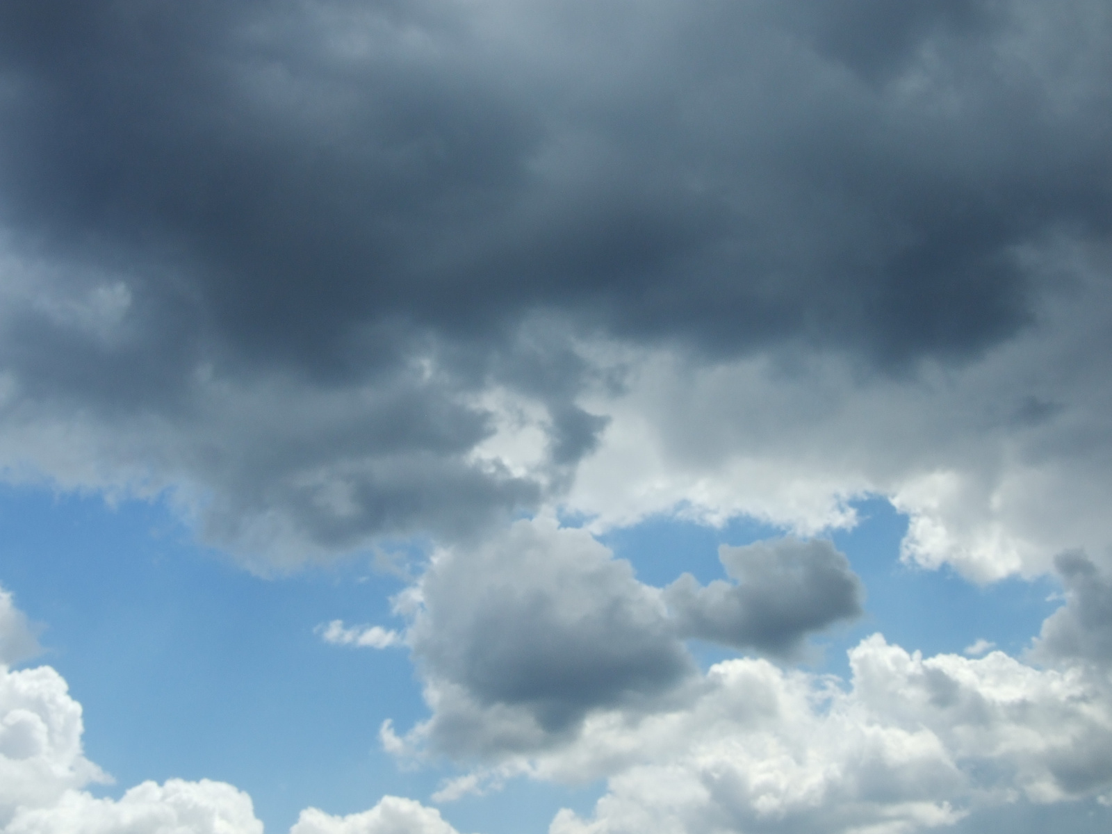 fluffy evil clouds