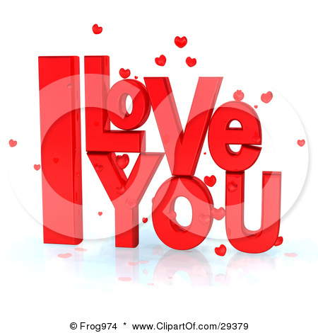 29379-Clipart-Illustration-Of-Bright-Red-I-Love-You-Text-With-Li