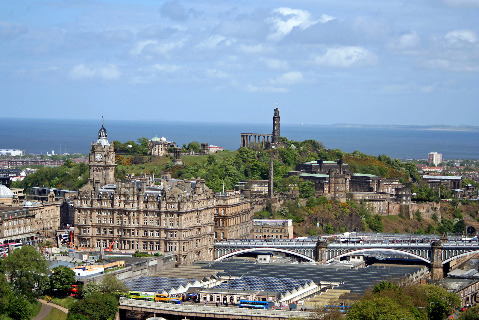 Calton Hill a várból