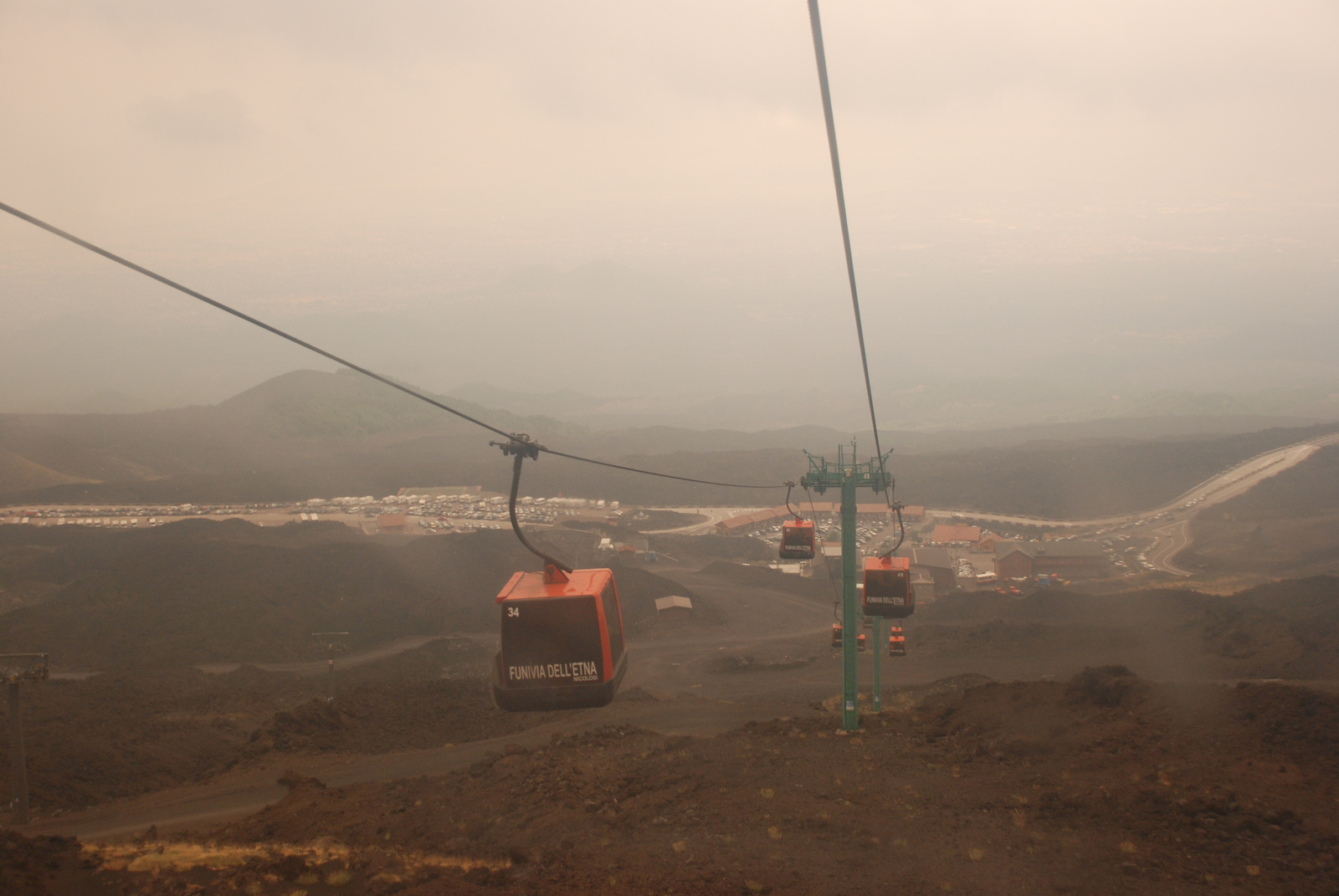 Etna 27 - mindjárt 1800m, visszatértünk