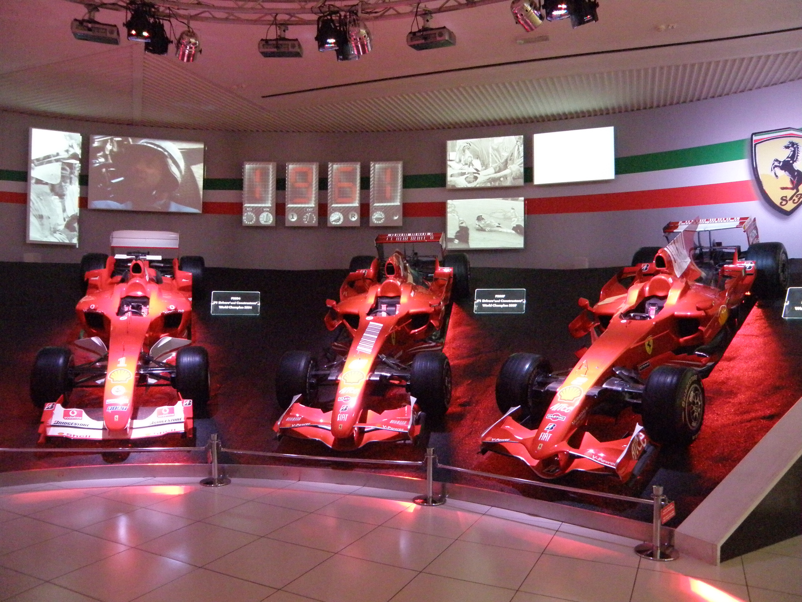 Ferrari F1 2004, 2007-2008