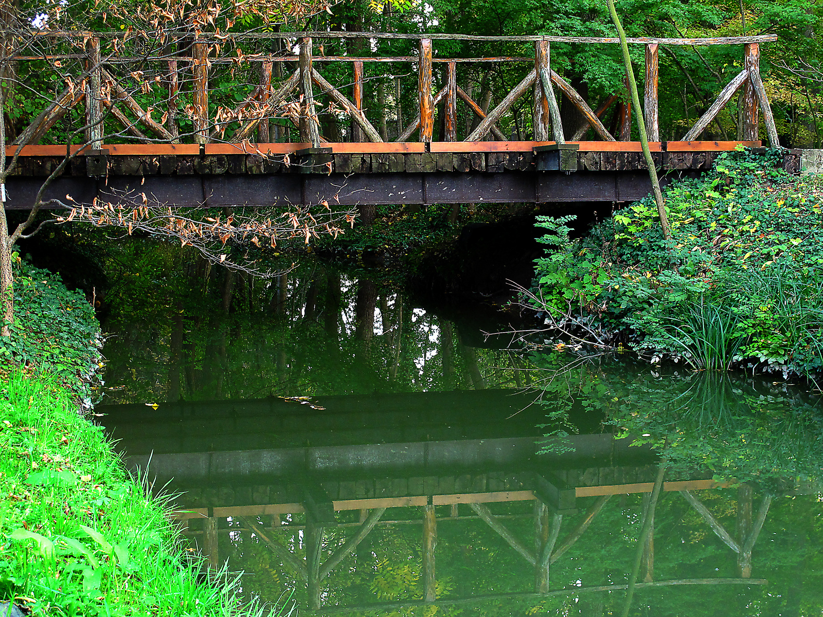 híd és tükörképe