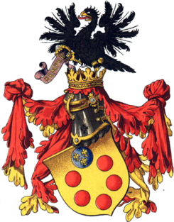 245px-Coat of arms of the House of de' Medici (1).png